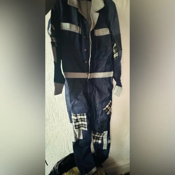 Topman Design indigo Jumpsuit - Picture 2 of 9